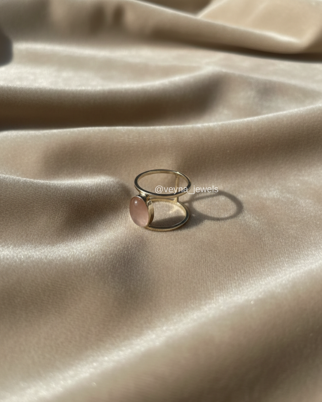 Peach Silver Band